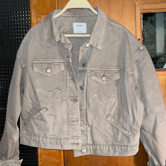 Old Navy Jackets & Coats Army Green Jean Jacket Poshmark